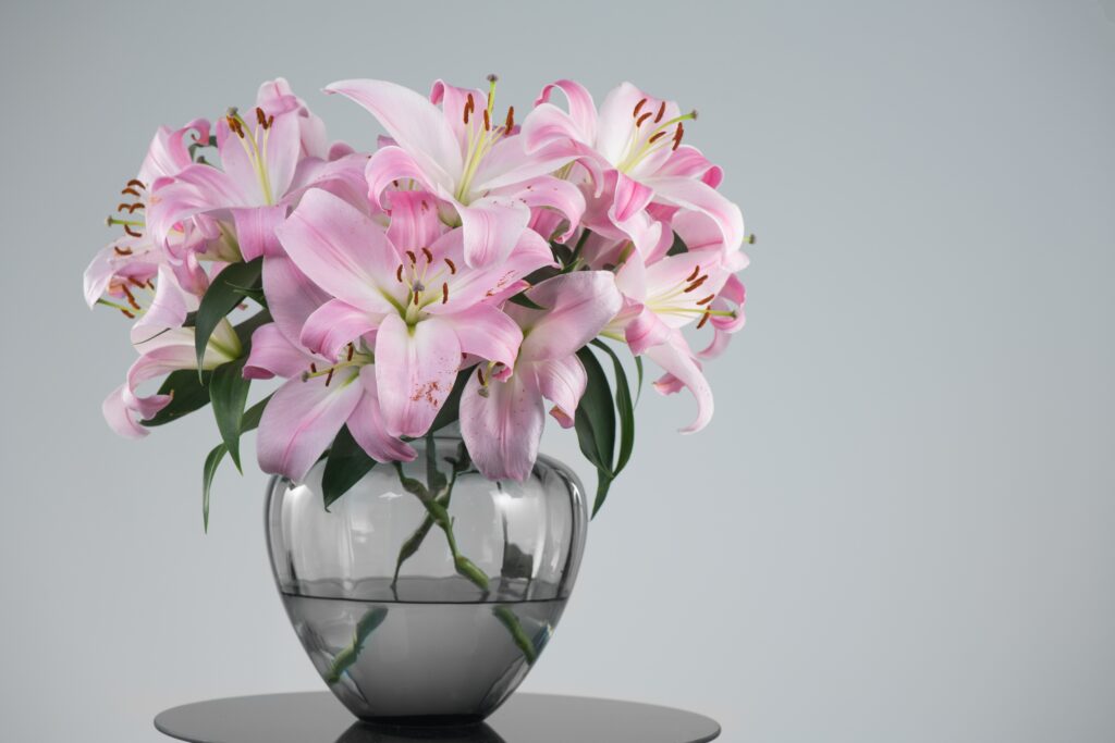 Pink Lilies Bouquet